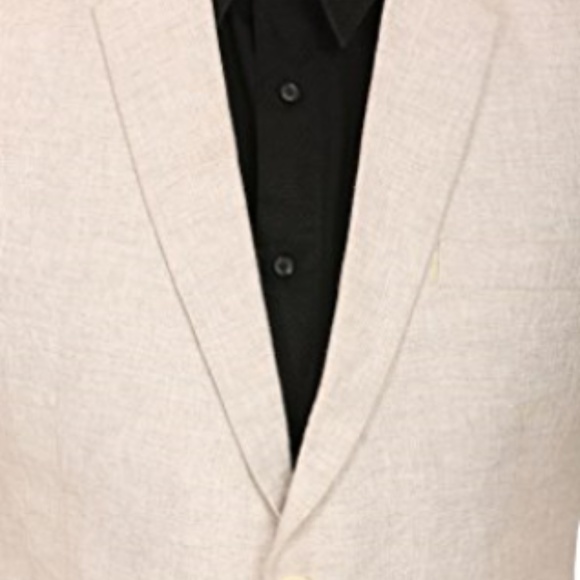 WINTAGE Men's 100% Linen Suit sz 46 - Picture 3 of 4